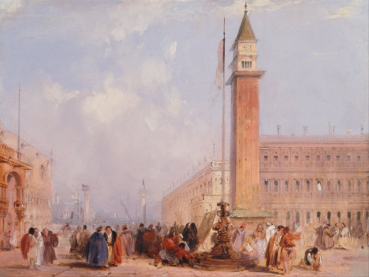 Piazzetta, Venedig af Edward Pritchett