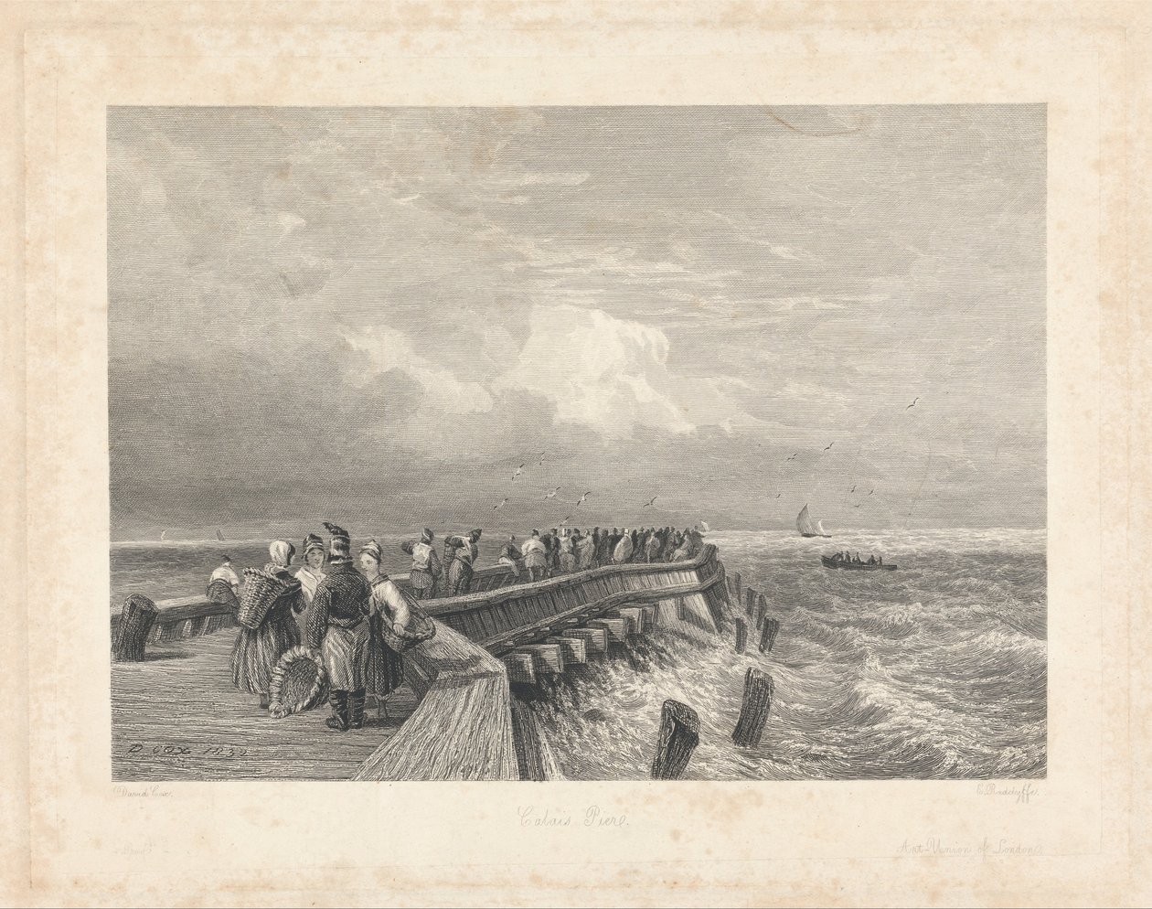 Calais molen af Edward Radclyffe