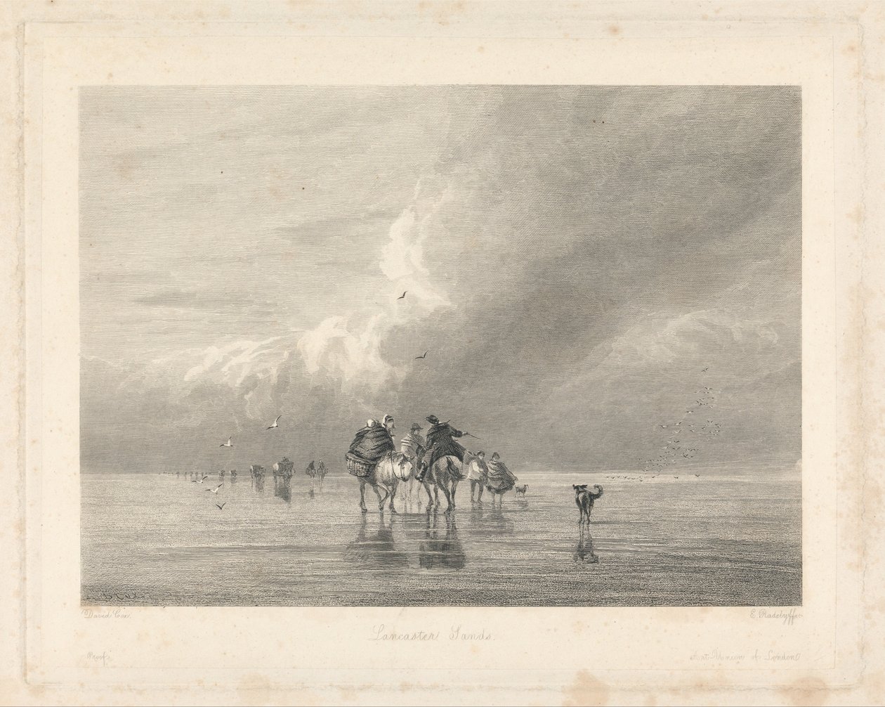 Lancaster Sands af Edward Radclyffe
