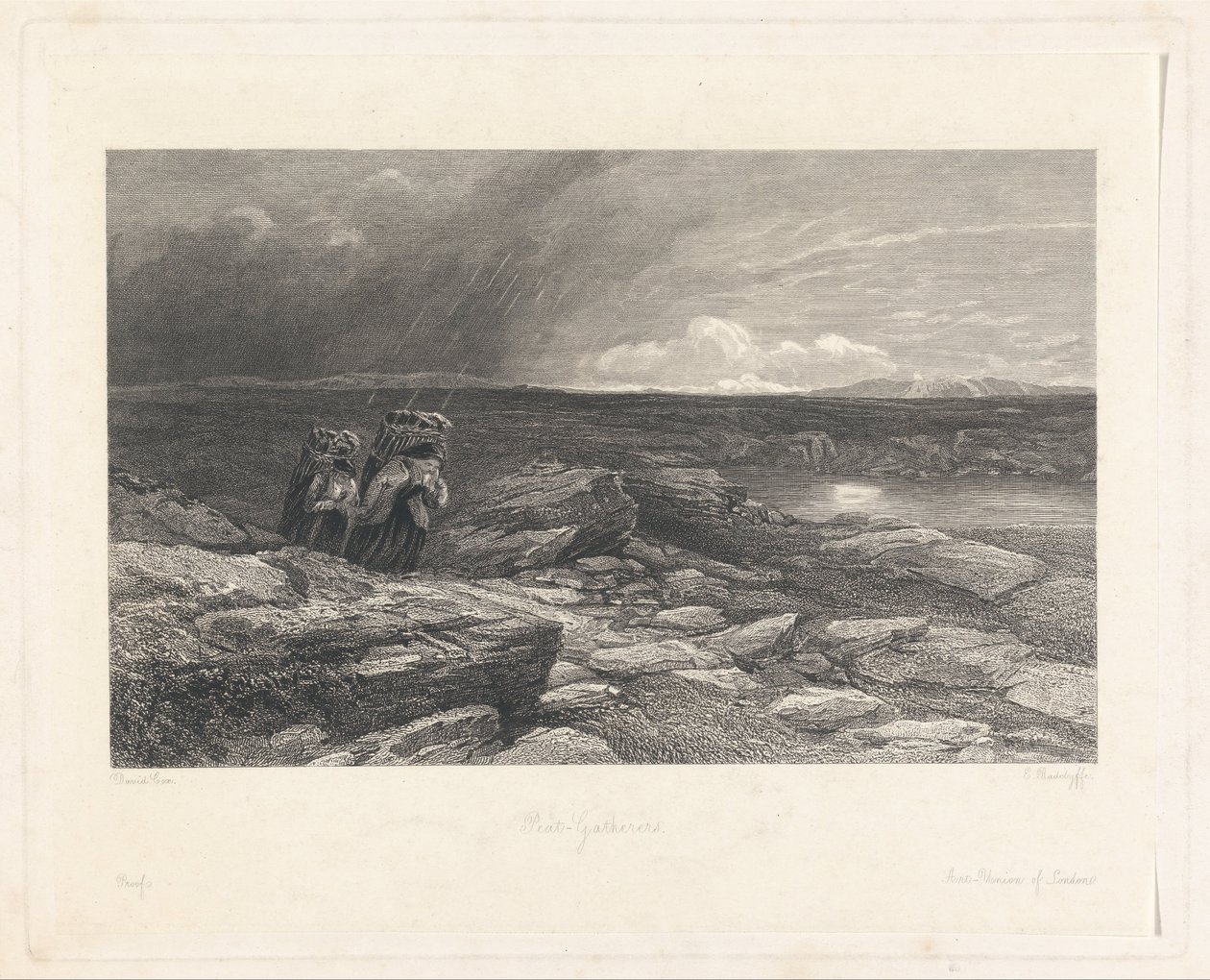 Tørvsamlere af Edward Radclyffe
