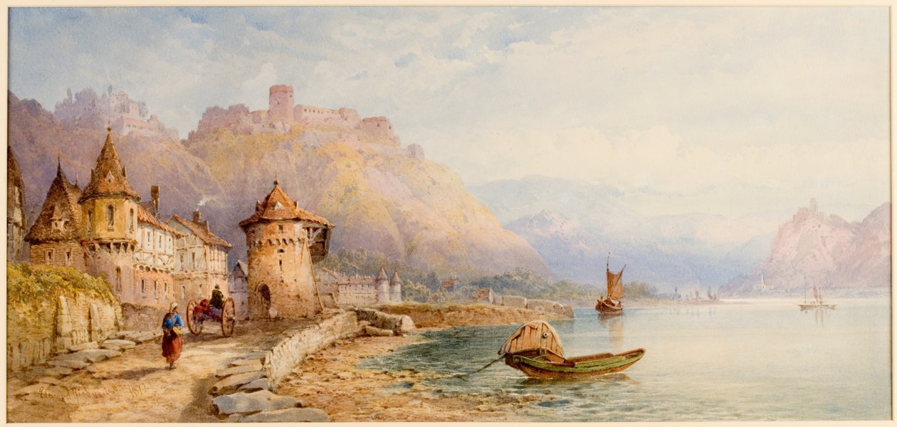 På Rhinen (kropsfarve) af Edward Richardson
