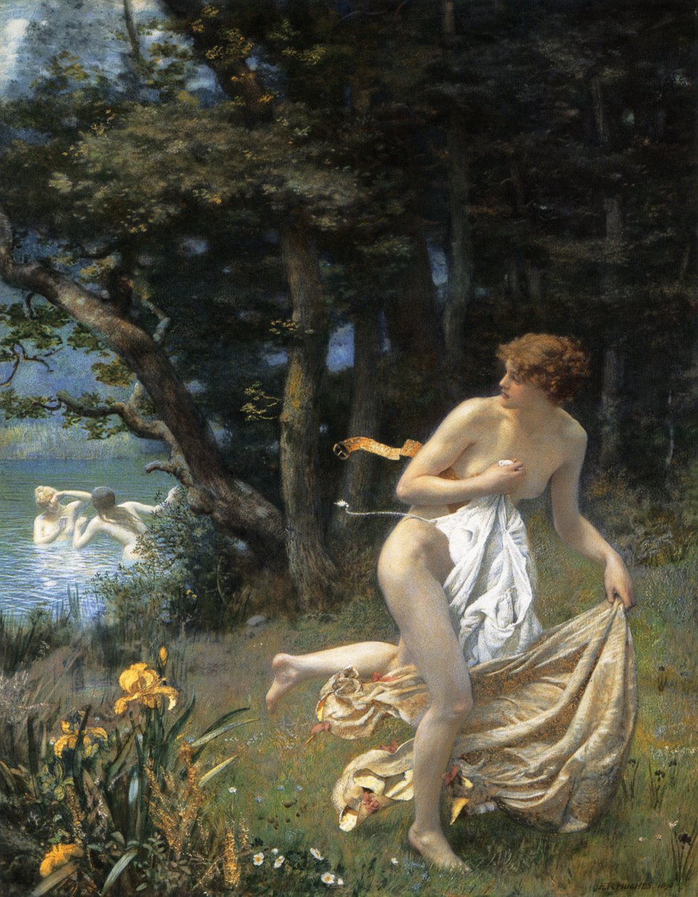 Dianas jomfruer af Edward Robert Hughes