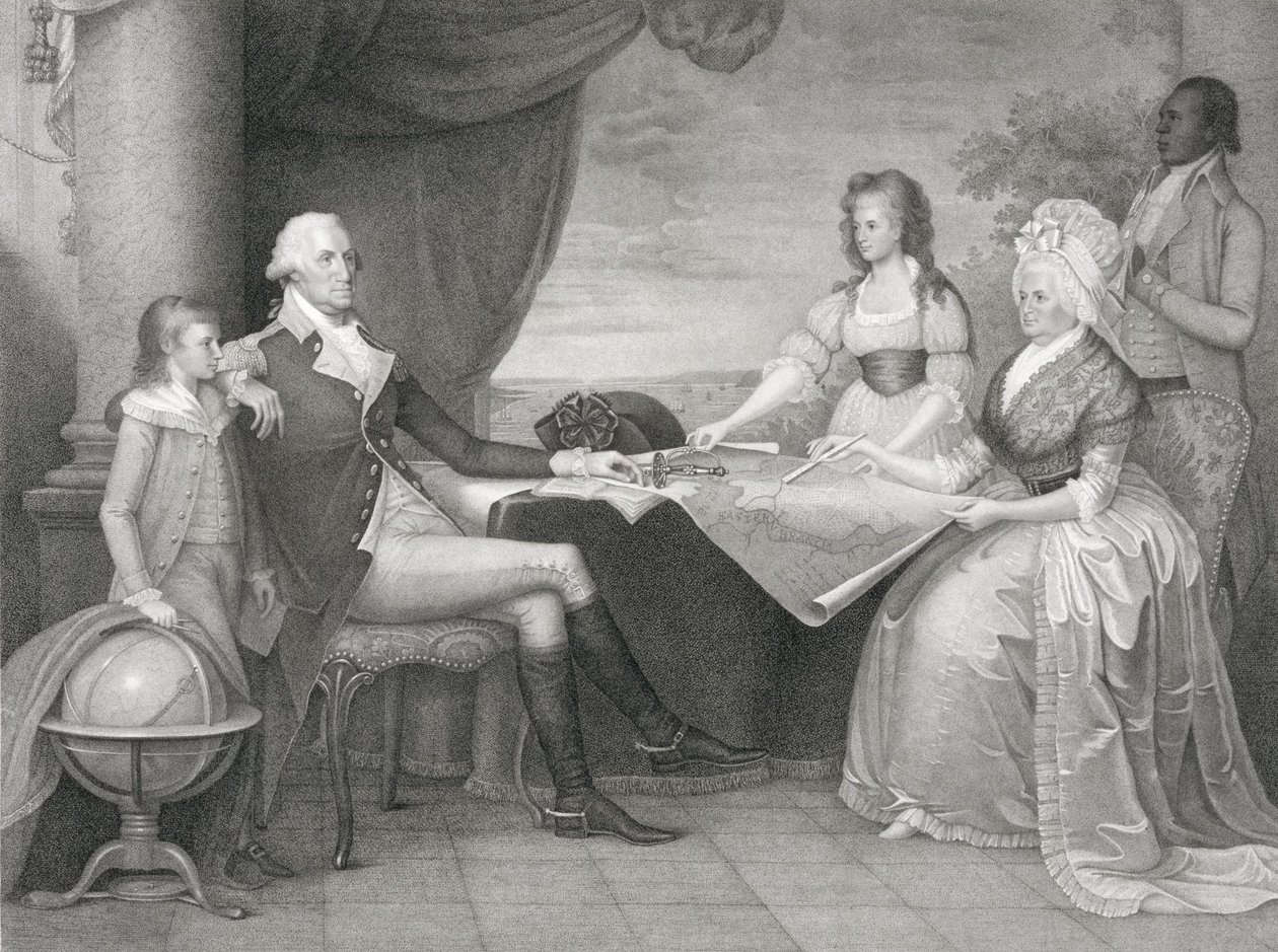 Familien Washington af Edward Savage