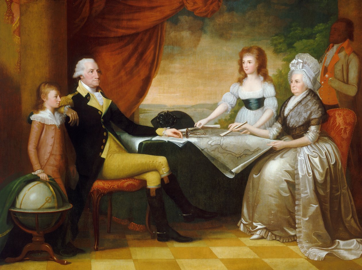Familien Washington af Edward Savage