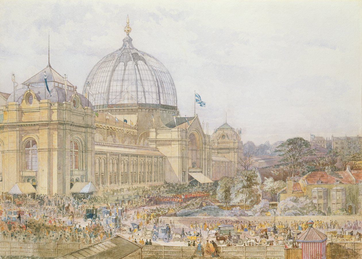 International udstilling, 1862: Officiel åbning af Edward Sheratt Cole