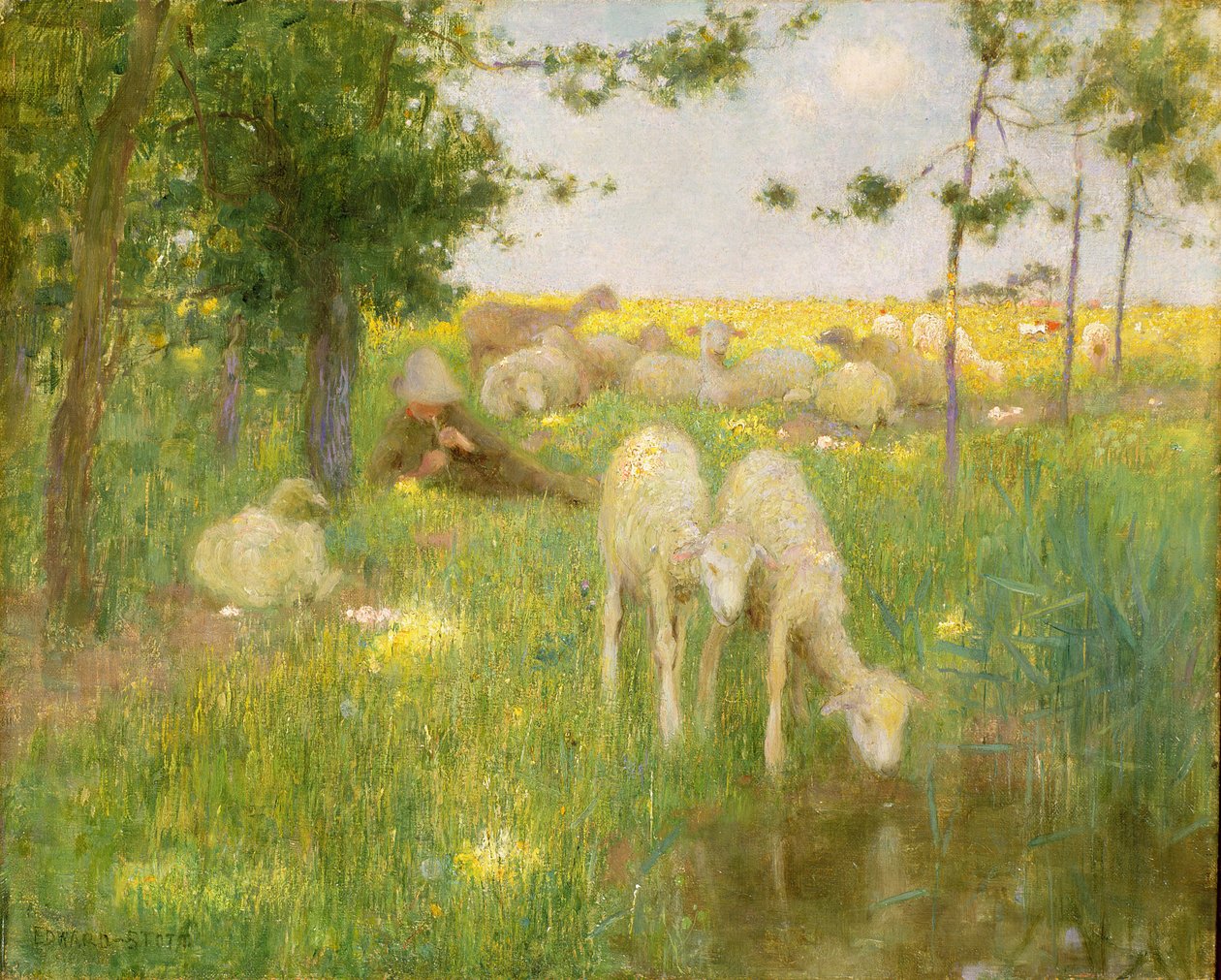 Forår af William Edward Stott