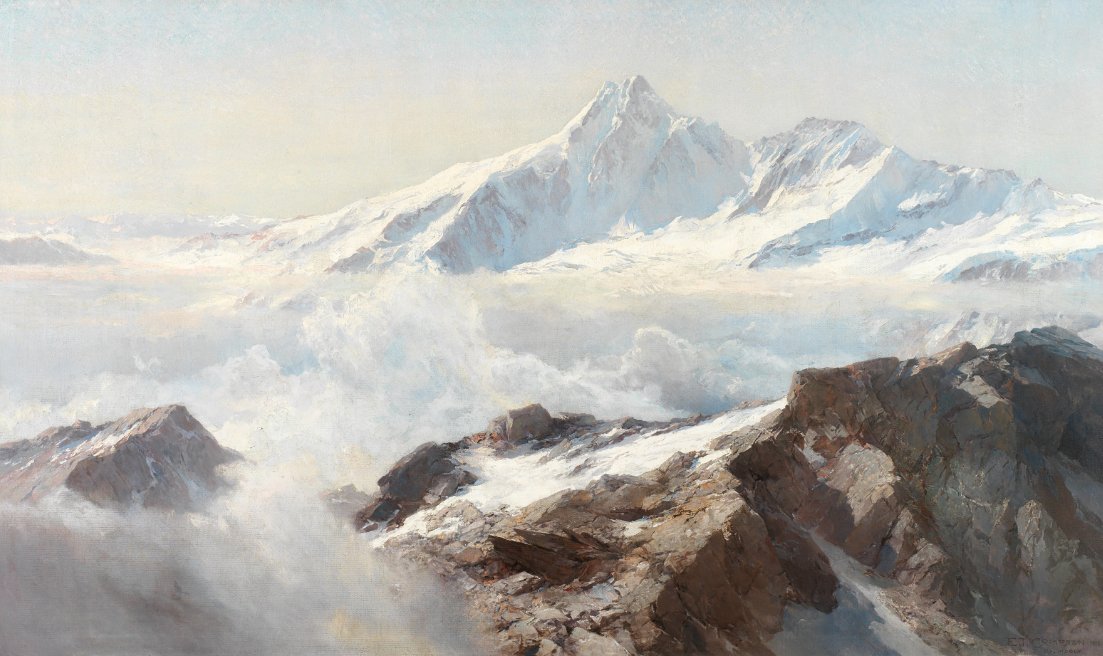 Groglocknern af Edward Theodore Compton