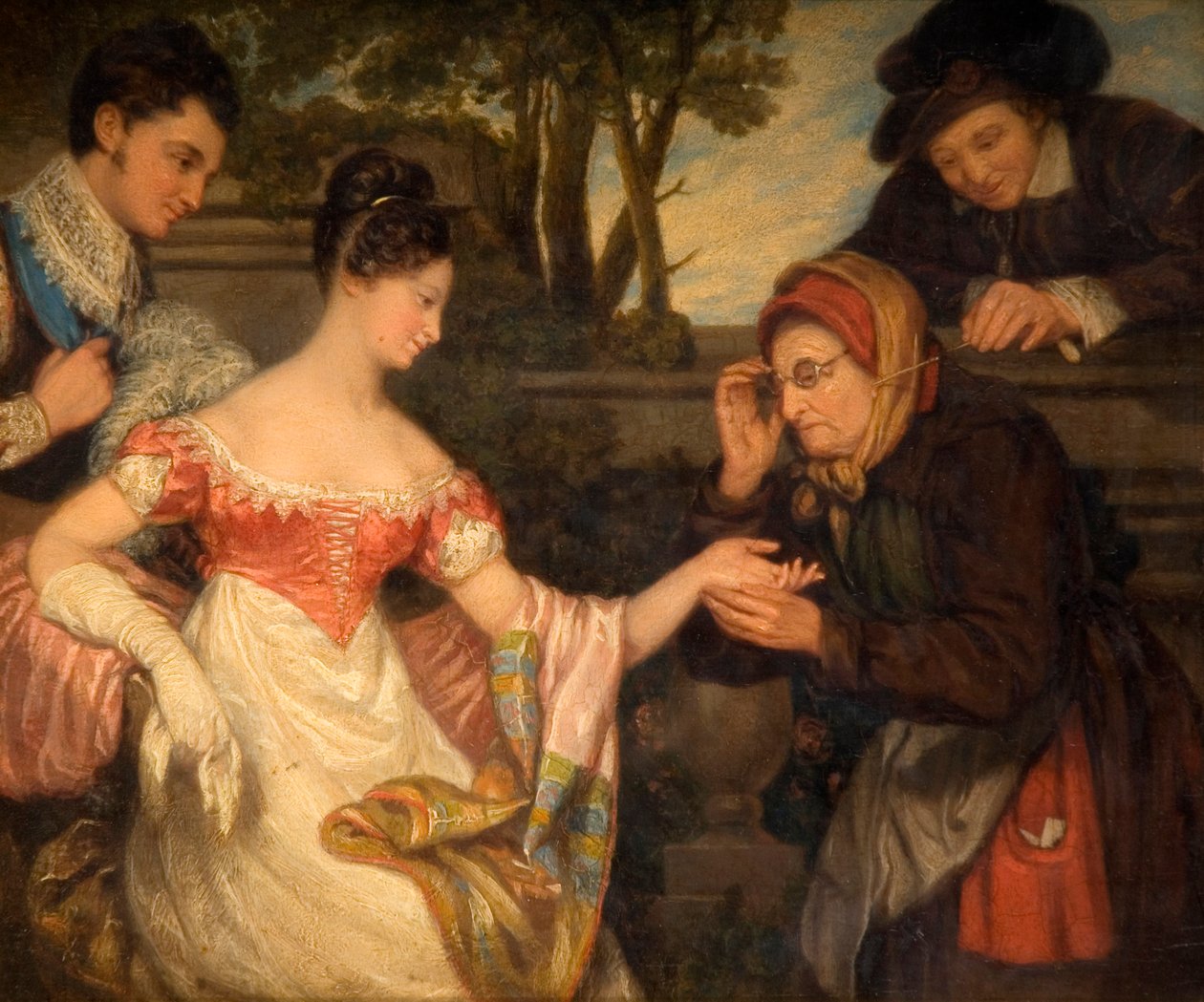 Spåkonen af Edward Villiers Rippingille