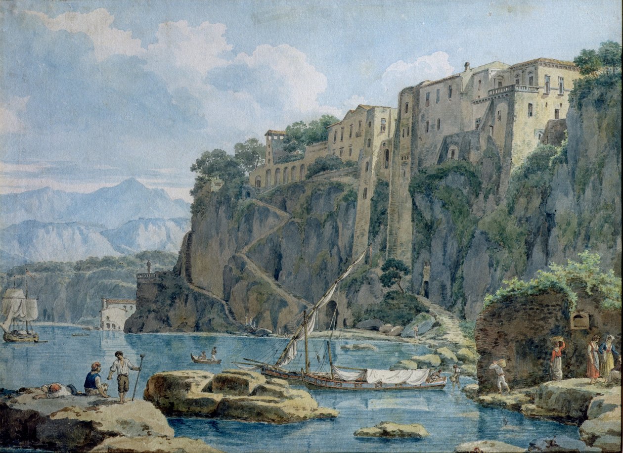 Amalfi af Edward William Cooke