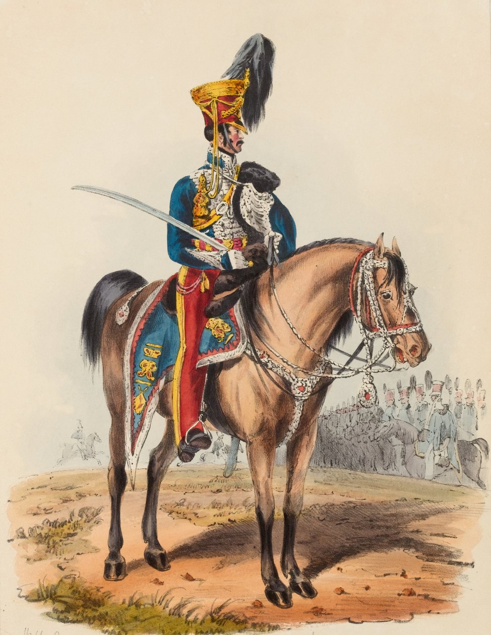 15. Husarer, Officer i Revisionsorden af Edward (after) Hull