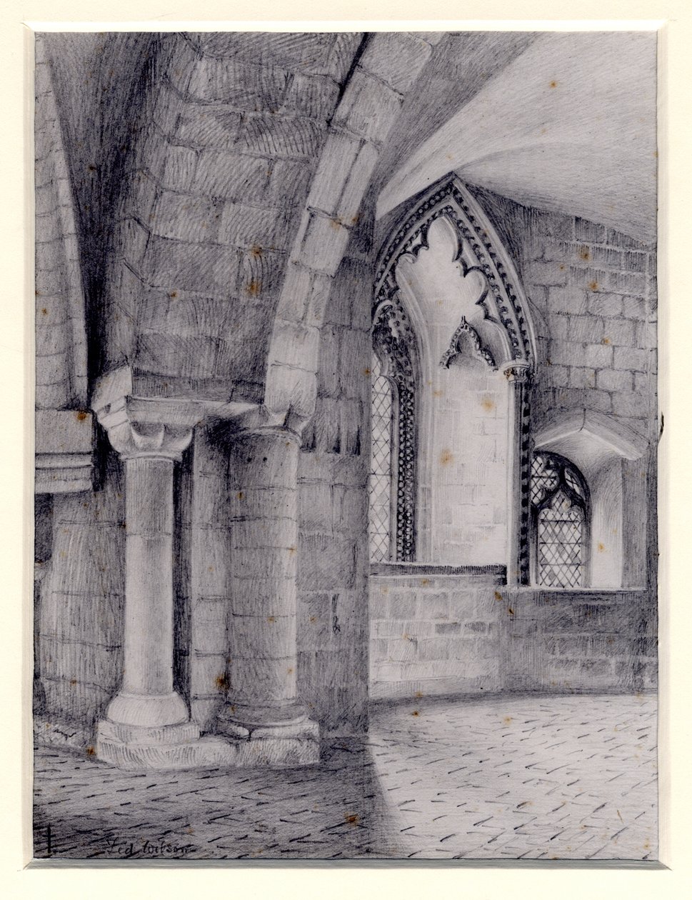Gloucester Cathedral, 1900 af Edward Adrian Wilson