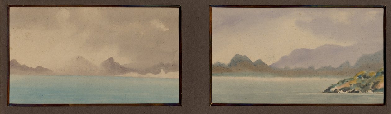 Akvareller fra Norges notesbog, 1898-99 (wc på papir) af Edward Adrian Wilson