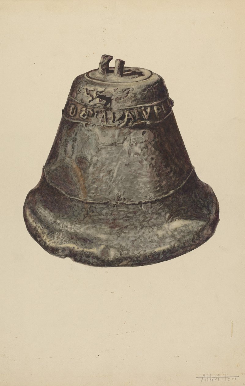 Kirkeklokke af Edward Albritton