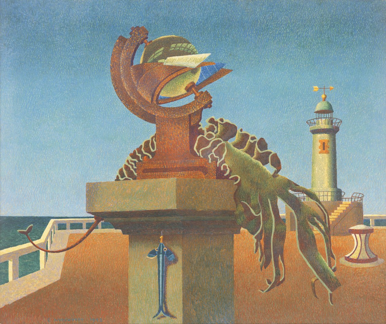 Anticyklon af Edward Alexander Wadsworth