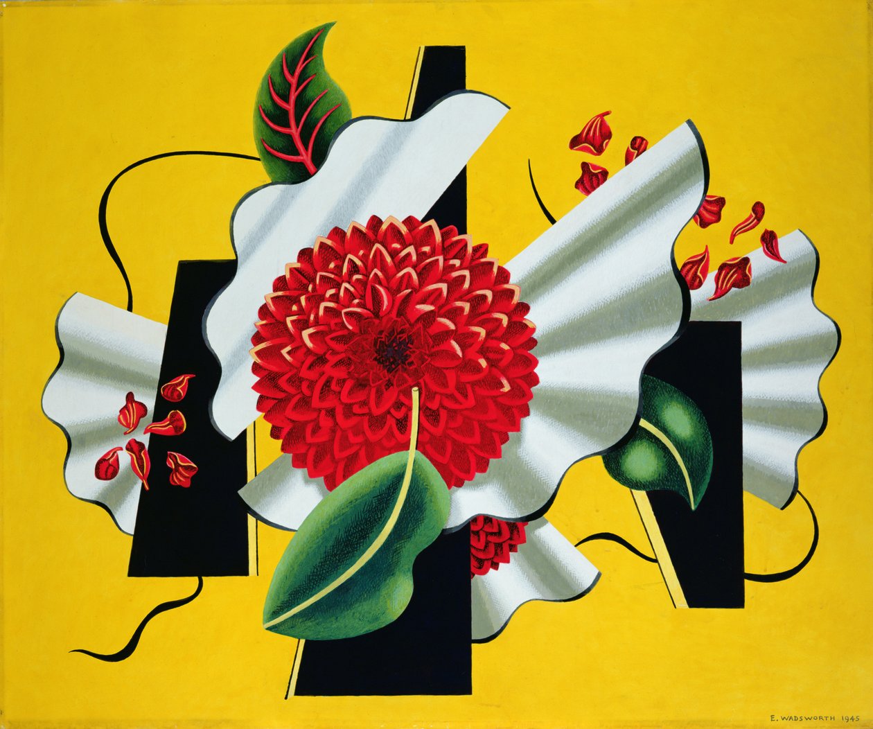Dahlia af Edward Alexander Wadsworth