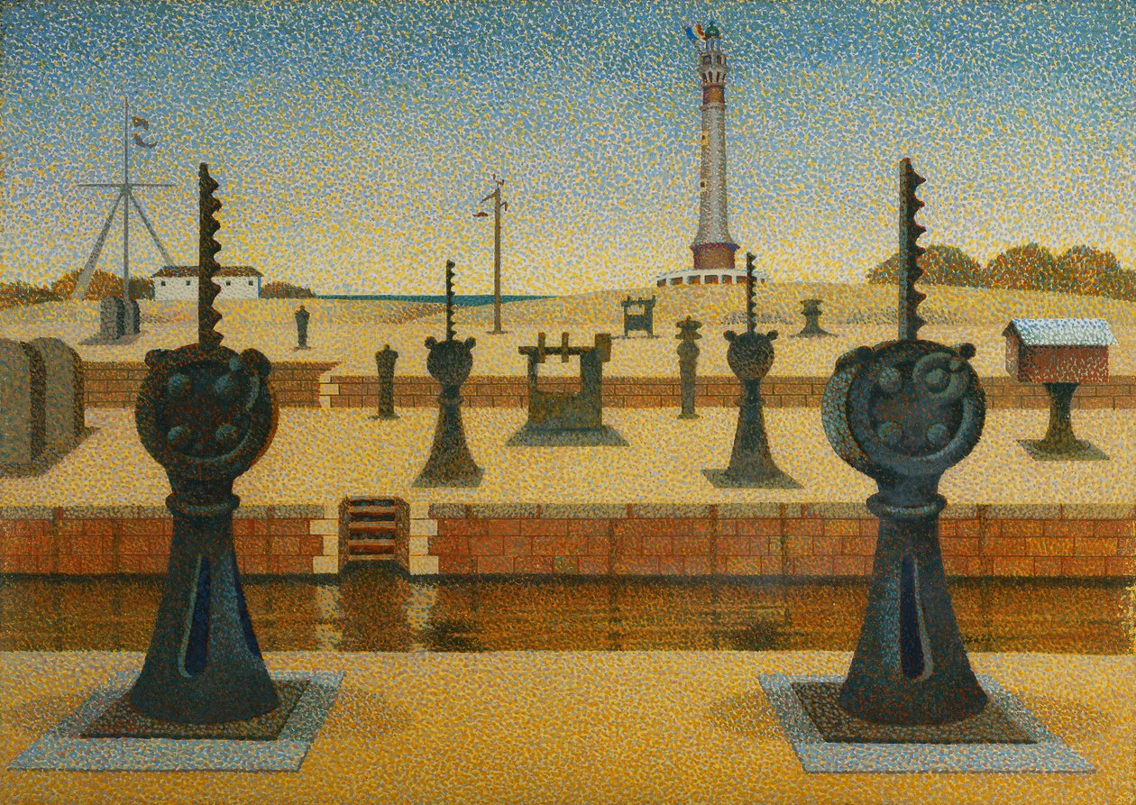 Ouistreham, Normandiet af Edward Alexander Wadsworth