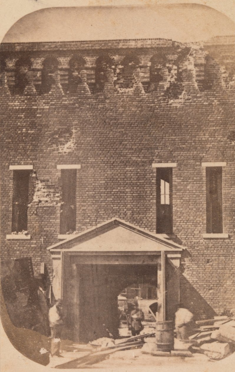 Evakueringen af Fort Sumter, april 1861. af Edward Anthony