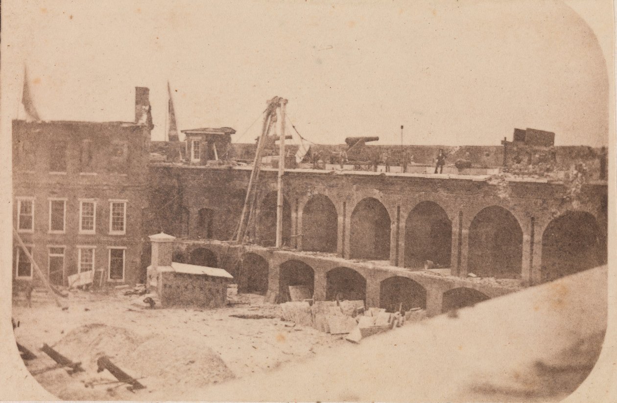 Evakueringen af Fort Sumter, april 1861, april 1861. af Edward Anthony