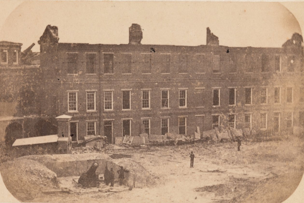 Evakueringen af Fort Sumter, april 1861, april 1861. af Edward Anthony
