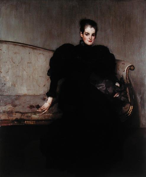 Mrs Helen Walton (olie på lærred) af Edward Arthur Walton