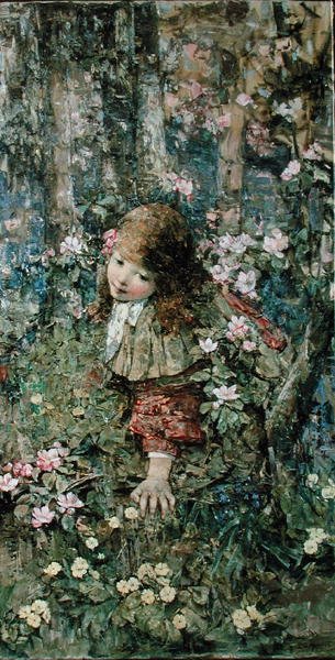 Forår af Edward Atkinson Hornel
