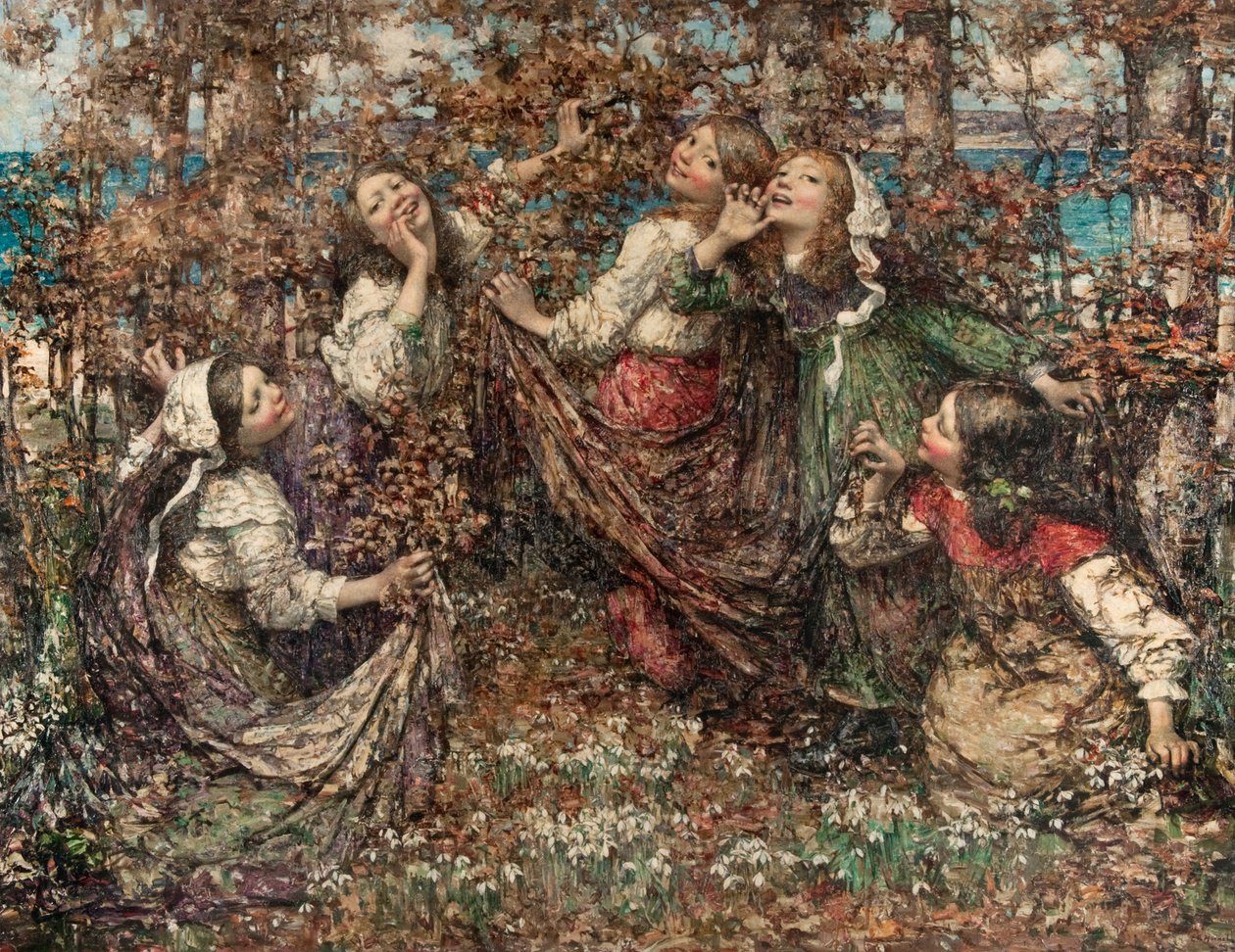 Jordens opvågning af Edward Atkinson Hornel