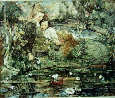 Liljedammen af Edward Atkinson Hornel