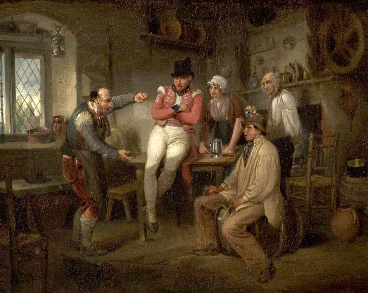 Rekrutten, 1806 af Edward Bird