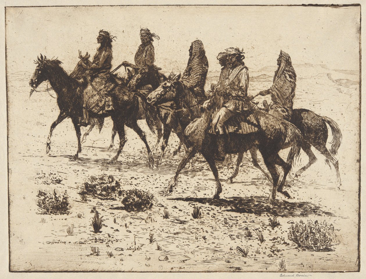 Navajoerne af Edward Borein
