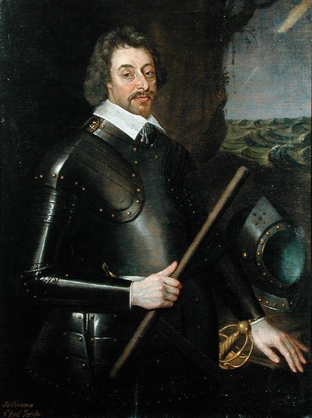 Ferdinando (1584-1647) 2nd Lord Fairfax (olie på lærred) af Edward Bower