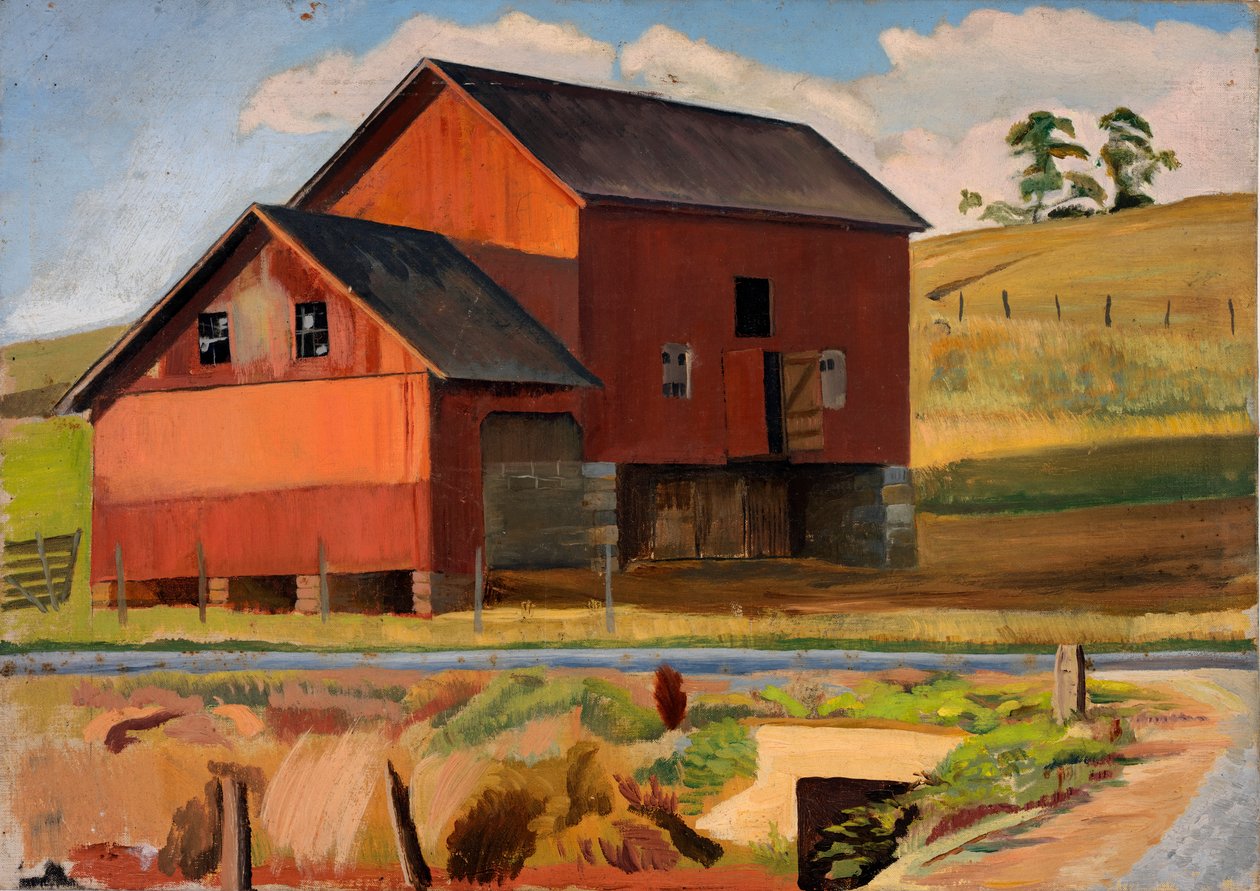 Bluemont Farm, ca. 1932-1937. af Edward Bruce