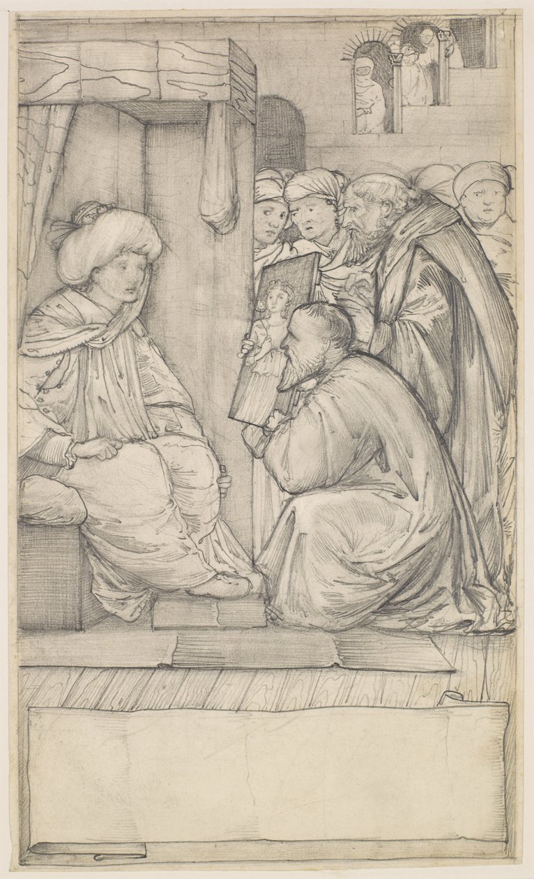 Chaucers fortælling om lovens mand - Design af Edward Burne-Jones
