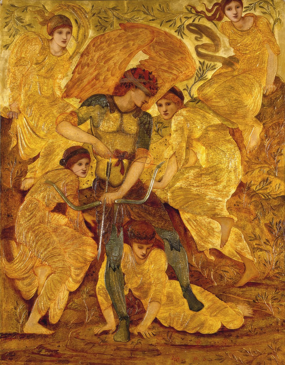 Cupids jagtmarker af Edward Burne-Jones