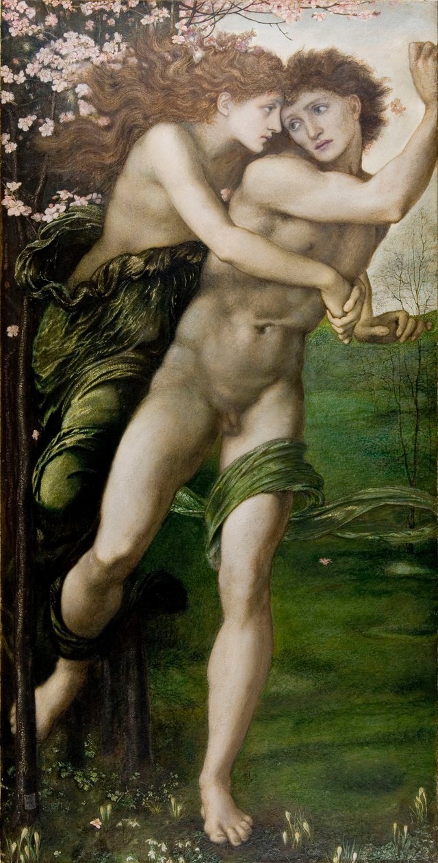 Phyllis og Demophoon af Edward Burne-Jones