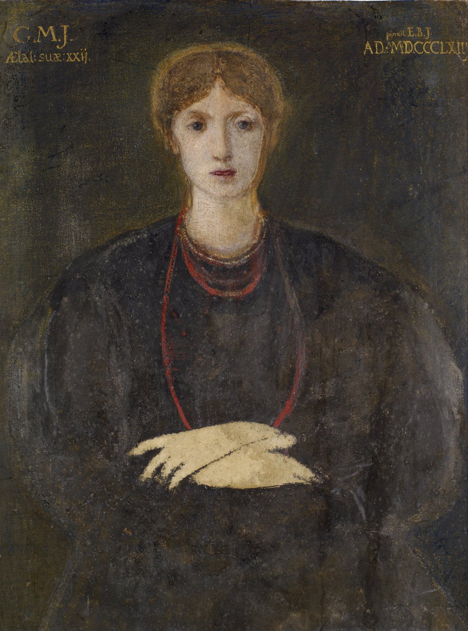 Portræt af Georgiana Burne-Jones (1840-1920) af Edward Burne-Jones
