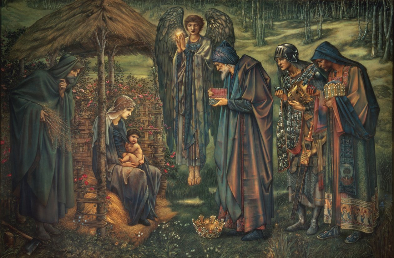 Stjernen fra Betlehem af Edward Burne Jones