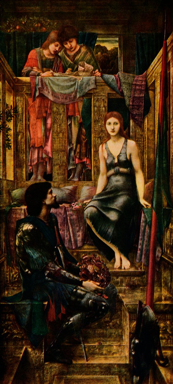 Kong Cophetua og tiggerpigen, 1884, 1911 af Edward Burne Jones