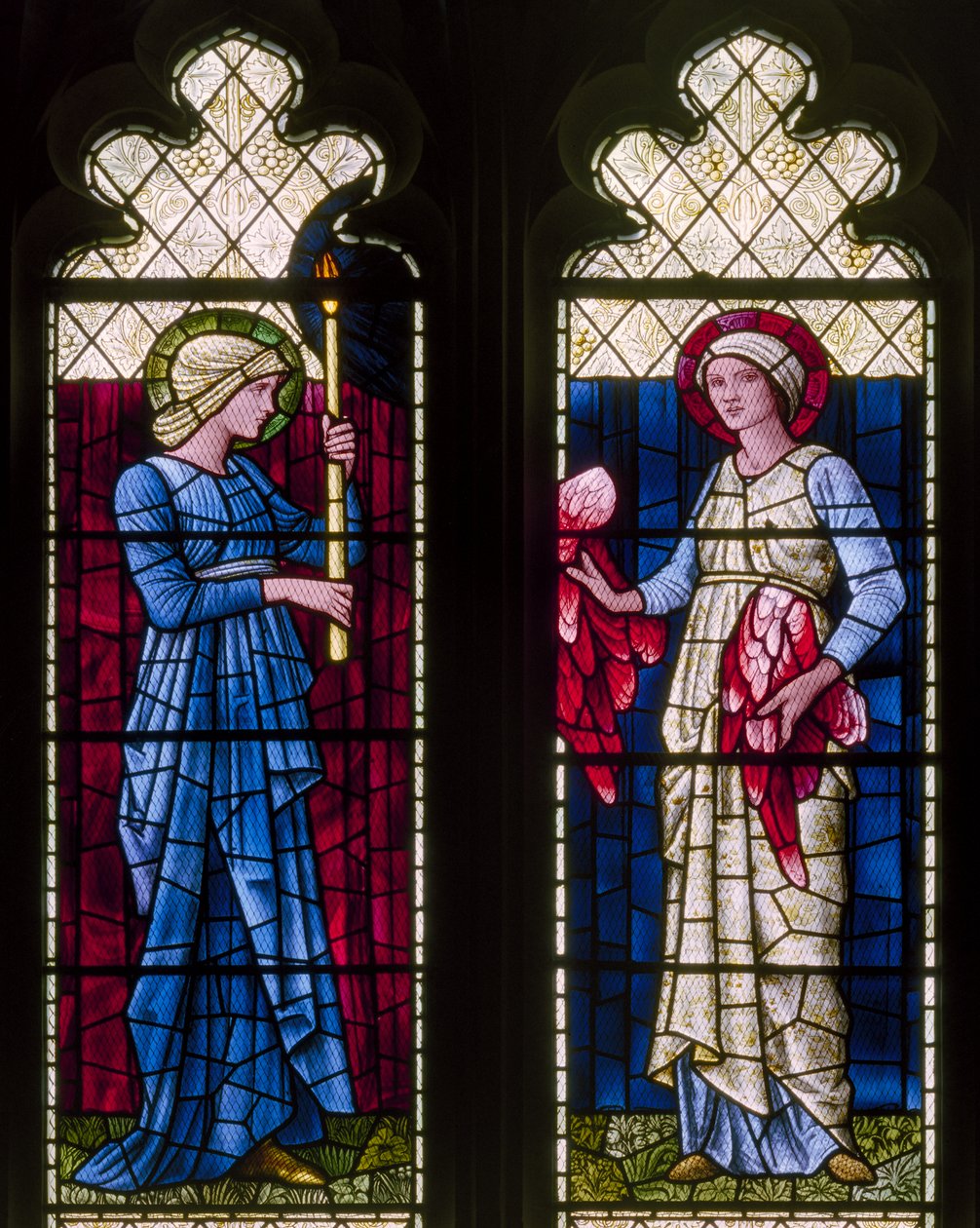 Oxford Harris Manchester College, Morris & Co., Edward Burne-Jones, Liberty & Truth, 1895 af Edward Burne Jones