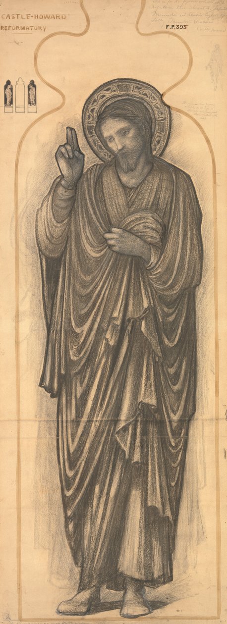 Verdens frelser af Edward Burne Jones