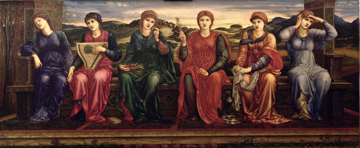 Timerne, 1870-82 af Edward Burne Jones
