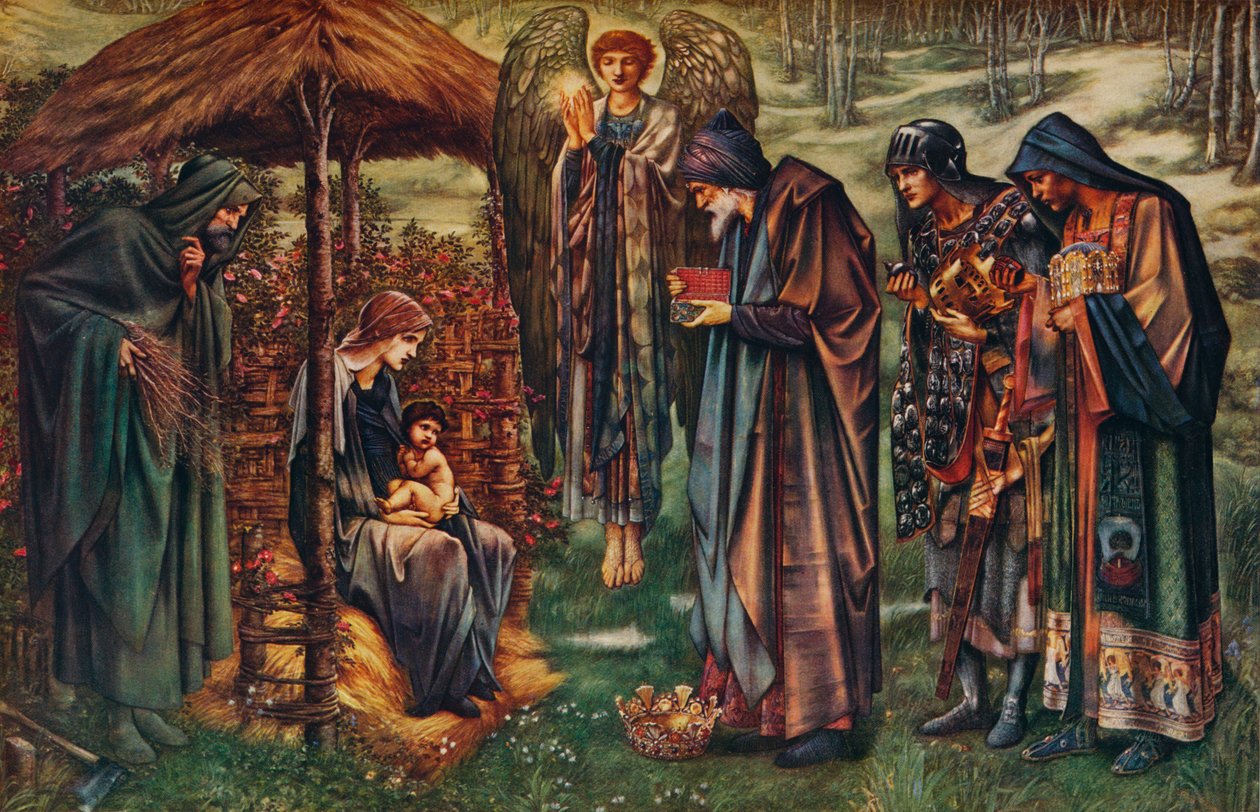Stjernen fra Betlehem, c1887-1891 c1940 af Edward Burne Jones
