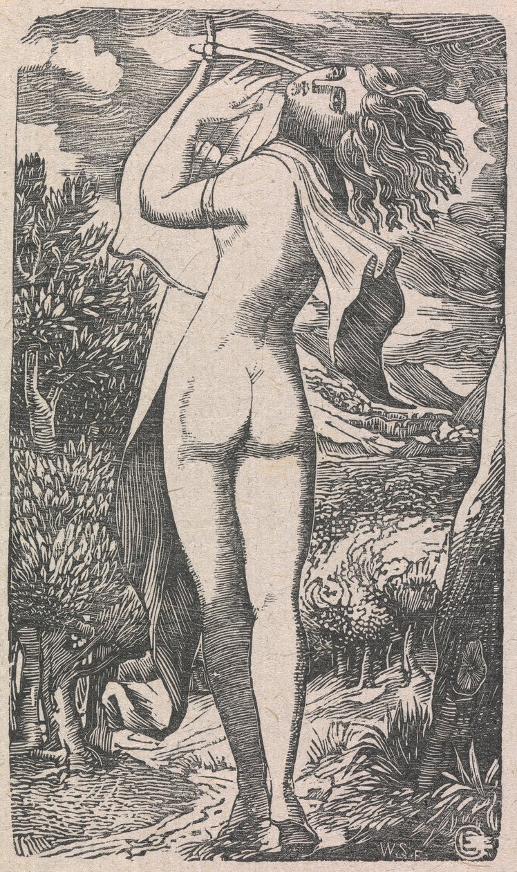 Ths Bachchanti af Edward Calvert