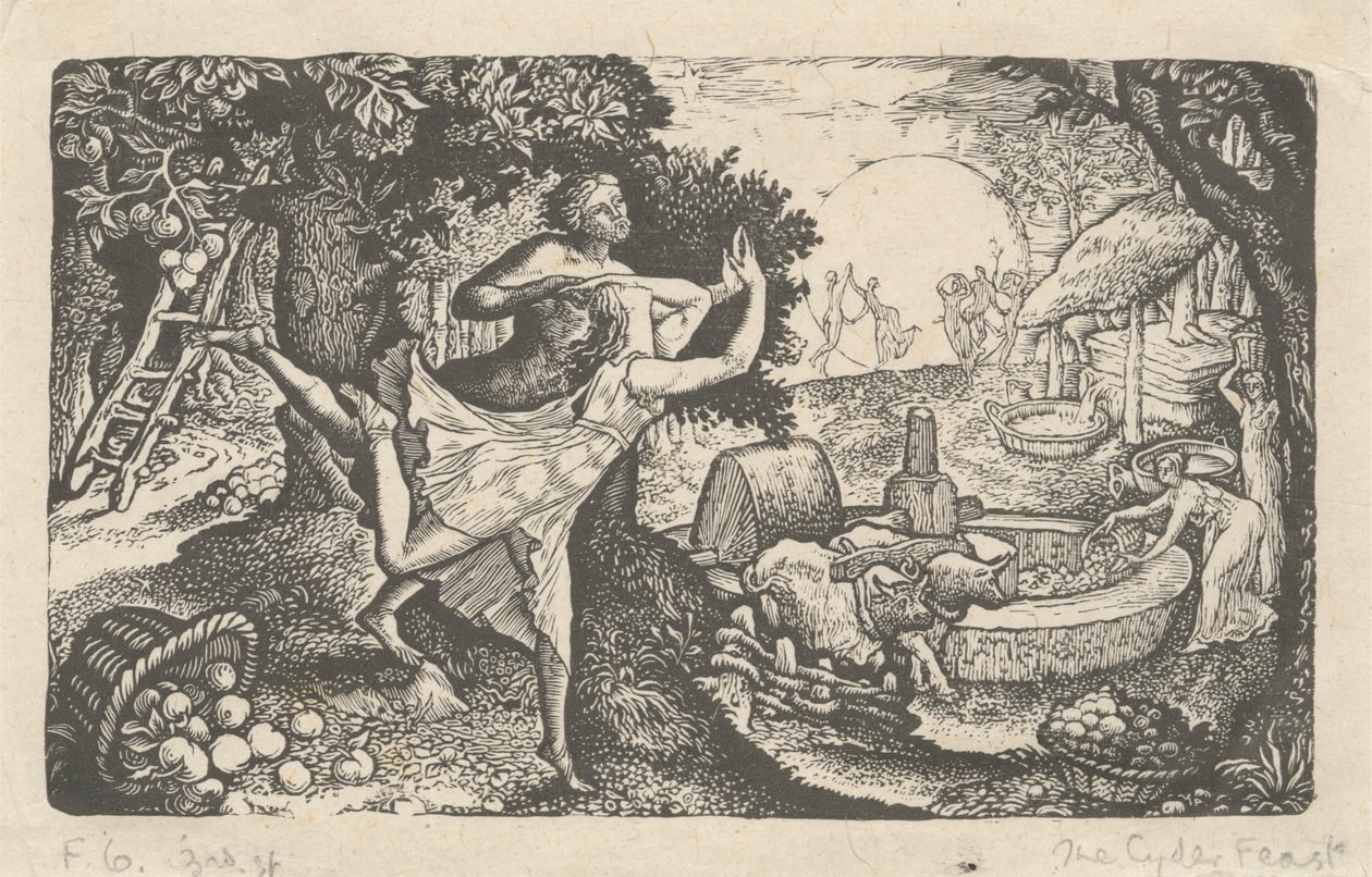 Cyderfesten af Edward Calvert