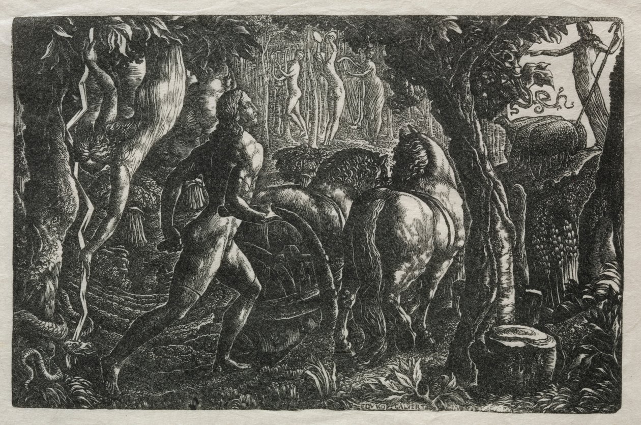 Plovmanden, 1829. af Edward Calvert