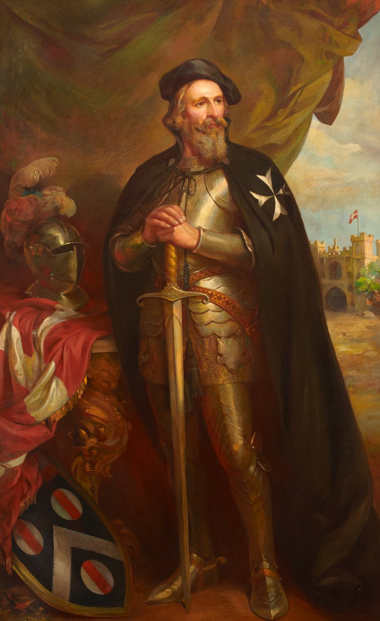 Grand Prior Thomas Docwra af Edward Caruana Dingli