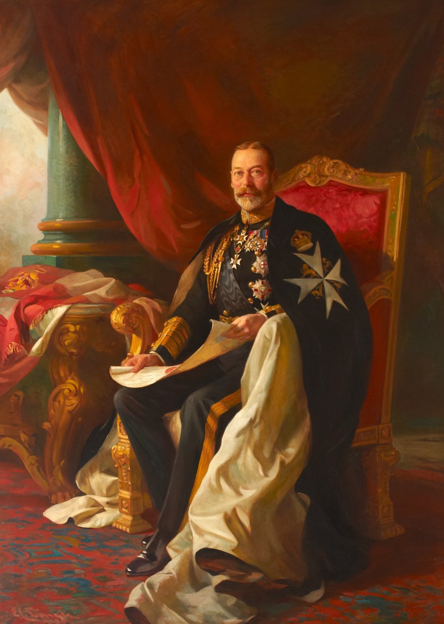 Kong George V af Edward Caruana Dingli