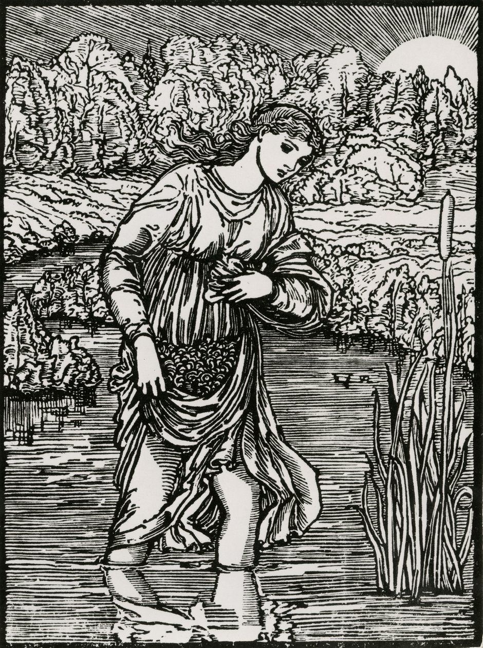 Reeds Opgave af Edward Coley (after) Burne Jones