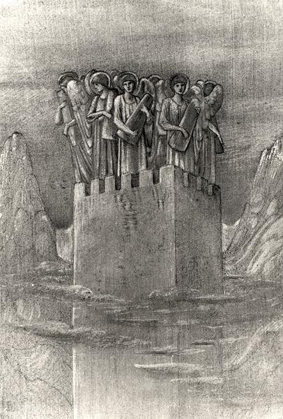 Vi synger Hynum of Your Glory af Edward Coley Burne Jones