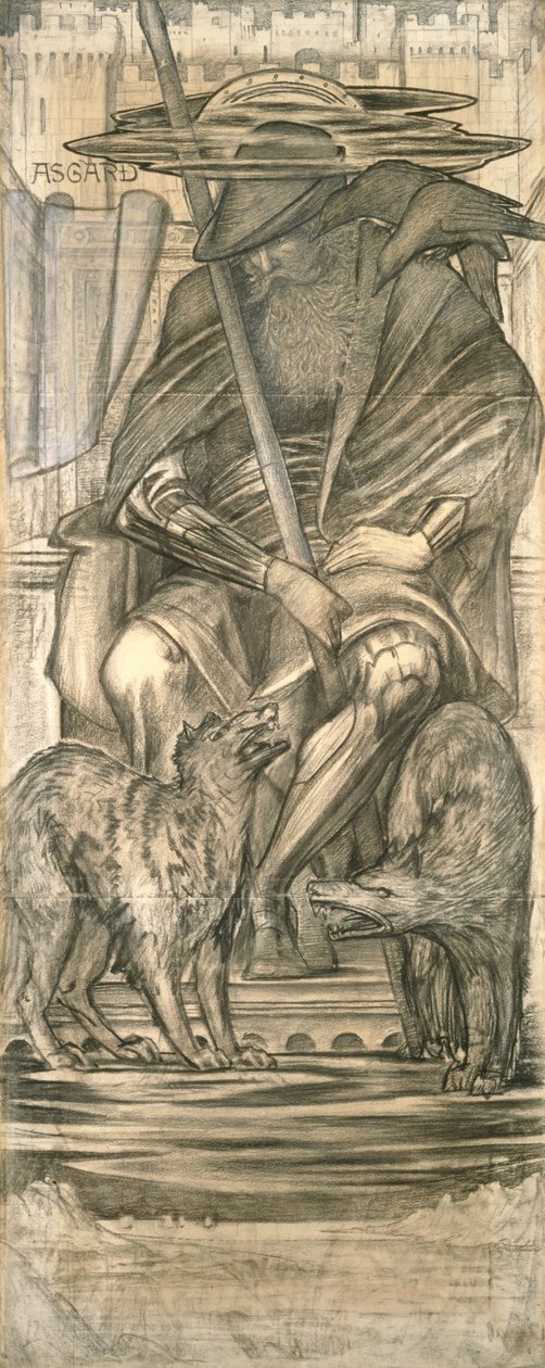 Odin af Edward Burne Jones