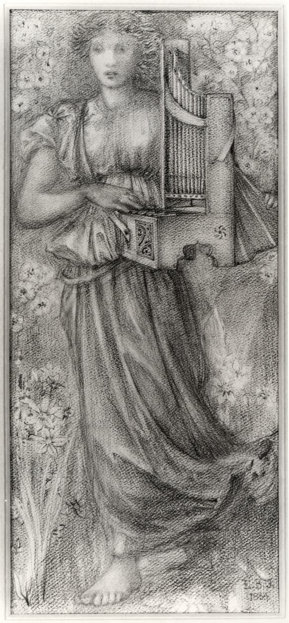 Forår af Edward Coley Burne Jones